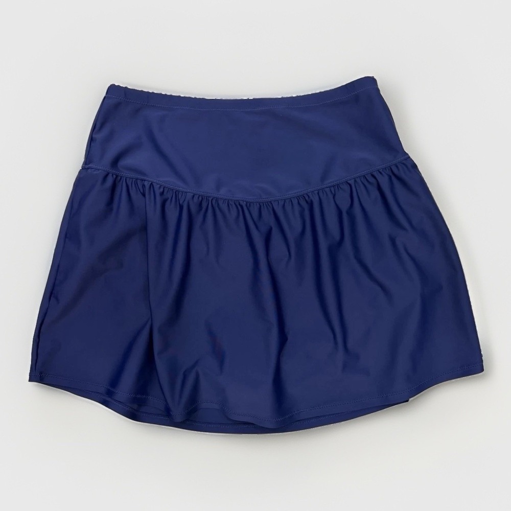 Raisins Curve Swim Skirt Trendy Plus Size Bravo Tummy-Control Navy 18W Nautical